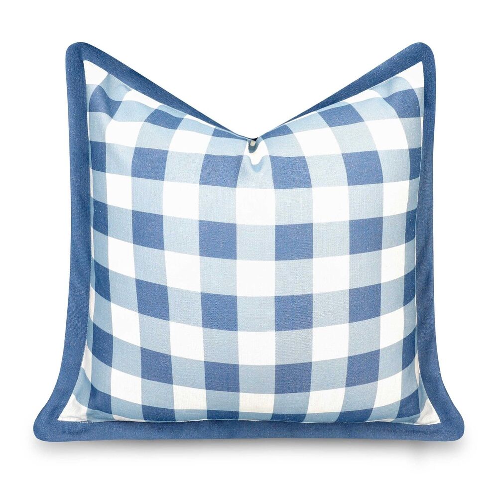 Single Coastal Indoor Outdoor Throw Pillow Cover, 22"x22"